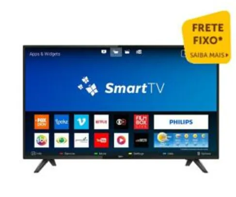 Smart TV Philips 43" LED Full HD 43PFG5813/78 Ultra Slim Wi-Fi 2 HDMI 2 USB | R$1259