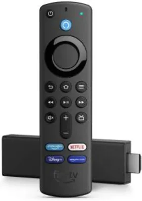 [PRIME] PRÉ-VENDA | Fire TV Stick 4K com Controle Remoto por Voz com Alexa | R$426