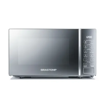 Micro-ondas Brastemp 20 Litros cor Inox Espelhado com Funções Pré-preparo   - BMS20AR