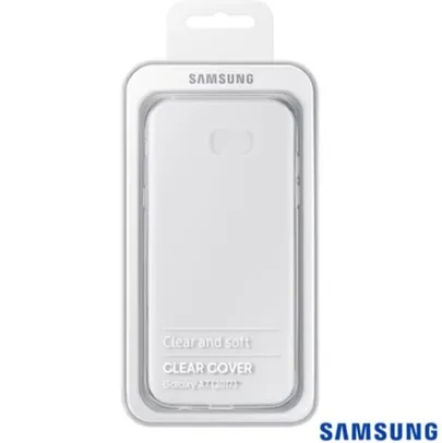 Capa para Galaxy A7 2017 Clear Jelly Cover - Samsung R$ 5