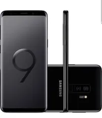 Smartphone Samsung Galaxy S9+ Dual Chip Android 8.0 Tela 6.2" Octa-Core 2.8GHz 128GB 4G Câmera 12MP Dual Cam - Preto | R$2.774