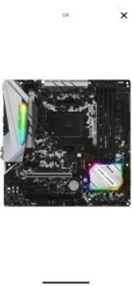 [AME R$640,02] Placa mãe AsRock B450M Steel Legend | R$713