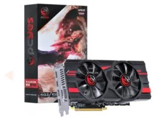 Placa de Vídeo PCyes Radeon RX 570 Dual, 4GB GDDR5, 256Bit