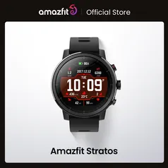 SMARTWACH AMAZFIT STRATOS  - RESISTENTE À ÁGUA 5ATM (50 METROS)