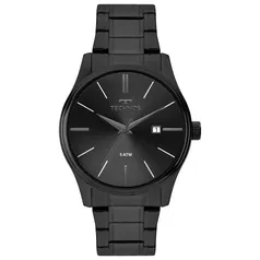 Relógio Technos Masculino Classic Steel Preto 2115Mpo/4P