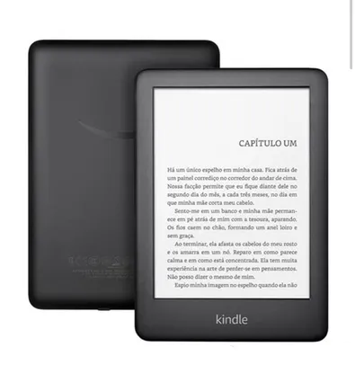 Amazon Kindle 10ª Geração com 6", 8GB com Iluminação, Preto