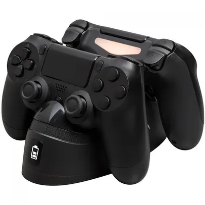 Carregador para Controle HyperX ChargePlay Duo, PS4 Dualshock 4