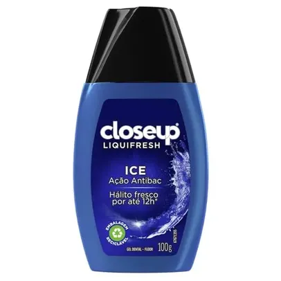 [Super R$4,92] Close Up Closeup Liquifresh Ice - Creme Dental Em Gel 100G