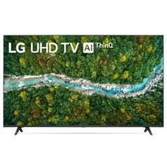 Smart TV 50" LG 4K UHD 50UP7750 WiFi Bluetooth HDR Inteligência Artificial ThinQ Google Alexa e Smar