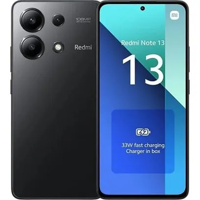 Foto do produto Smartphone Xiaomi Redmi Note 13 6,67" Snapdragon 6 GB Ram 128 GB Preto