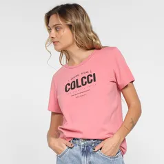 Camiseta Colcci Logo Feminina