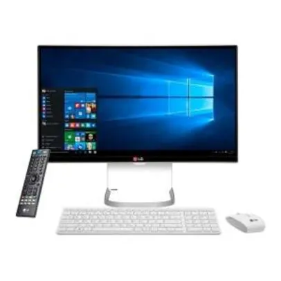 [Extra]- Computador LG All in One 27V750-G BJ33P1 com Processador Intel® Core™ i5, 4GB, 1TB HDD, Leitor de Cartões, Wireless, Bluetooth, LCD 27" e Windows 10- 4.999,00