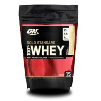 100% Whey Protein Gold Standard Optimum Nutrition 1 lb | R$99