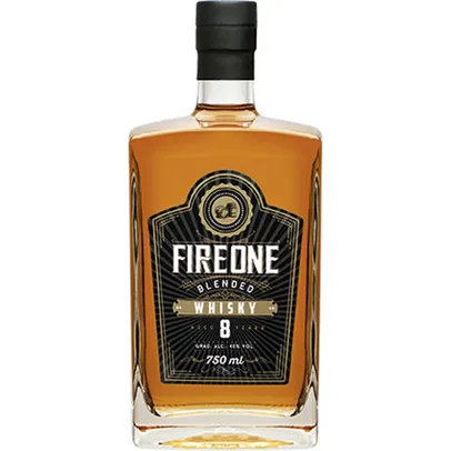 Whisky FIRE ONE 8 Anos Garrafa 750ml
