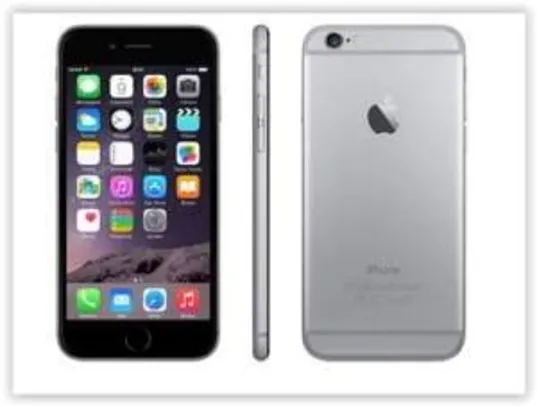 [Ponto Frio] iPhone 6 Plus Apple 16 GB com Tela 5,5”, iOS 8, Touch ID, Câmera iSight 8MP por R$ 2519 