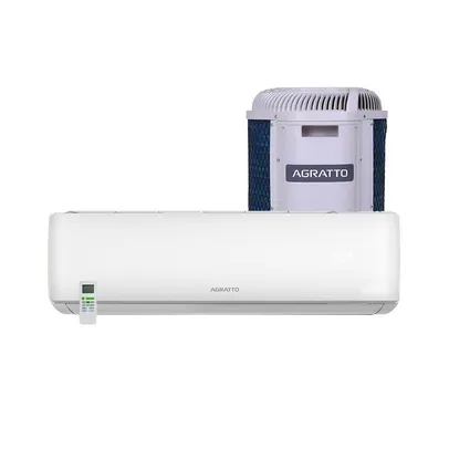 Ar Condicionado Split Agratto Hi Wall Liv Inverter Top 12.000 Btu/h Frio Branco Lcst12f-02i - 220v