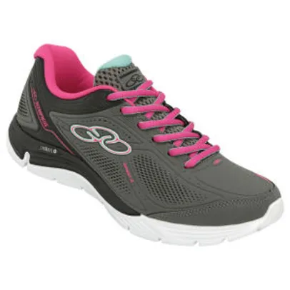 Tênis Olympikus Spirit 2 Feminino - Chumbo e Pink - R$99