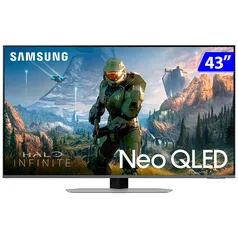 Smart TV Samsung Neo QLED 43 4K Wi-Fi Tizen Gaming QN43QN90CAGXZD