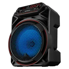 Caixa de Som Mondial CM-150 150W RMS Bluetooth - Potente, TWS, Bivolt, Luzes e Cores