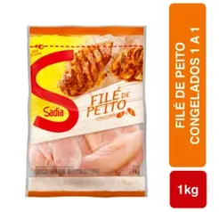 [PRIME] 1 Kg Sadia Filé de Frango de Peito Congelado Sem Osso