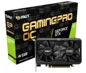 Placa de Vídeo Palit NVIDIA GeForce GTX 1650 GP OC, 4GB, GDDR6, 128bit, NE61650S1BG1-1175A