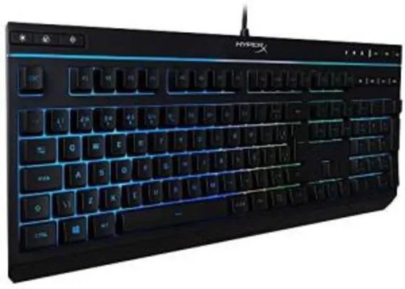 HyperX Teclado Gamer HyperX Alloy Core RGB, ABNT2 | R$270