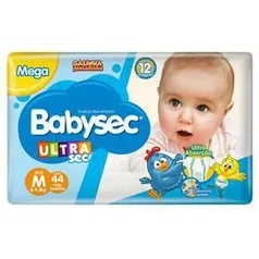 ( PRIME ) Fralda Babysec Galinha Pintadinha Ultrasec M 44 Unids, Babysec, M