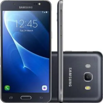 Smartphone Samsung Galaxy J5 Metal Dual Chip Android 6.0 Tela 5.2" 16GB 4G Câmera 13MP - Preto - R$699