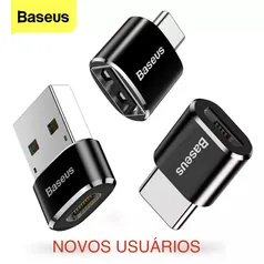 [NOVOS USUÁRIOS] Adaptador OTG - BASEUS | R$0,06