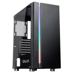 Gabinete Gamer Galax Quasar ATX RGB | Preto - 53458-59752