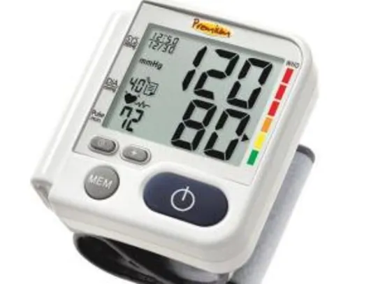 Aparelho Medidor de Pressão Arterial Digital - de Pulso - Premium Premium LP200 por R$ 50