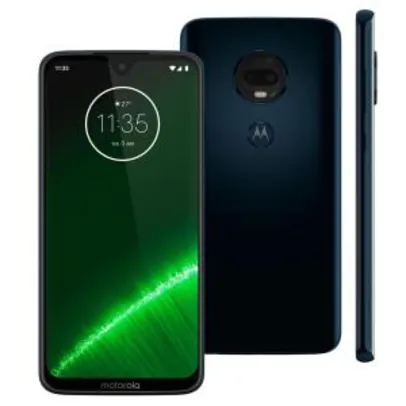 Smartphone Motorola Moto G7 Plus Índigo XT1965 64GB R$ 934