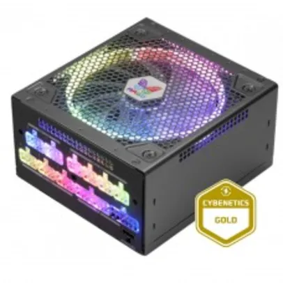 Fonte Super Flower LEADEX III ARGB 850W, 80 Plus Gold, Black, PFC Ativo, Full Modular, Com Cabo de força, SF-850F14RG(BK) 