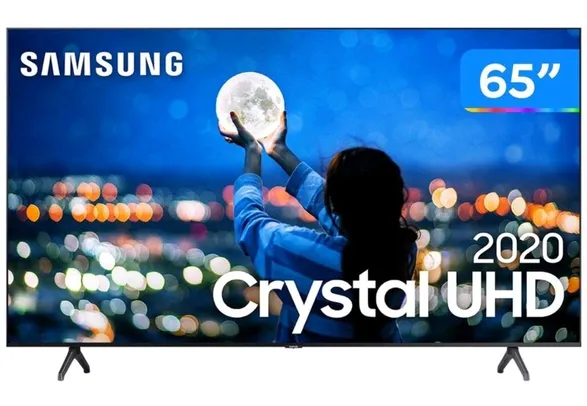 Smart TV Crystal UHD 4K LED 65” Samsung - 65TU7000 | R$3324