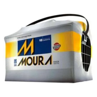Bateria Automotiva Moura 60AH M60GD MFA Preto | R$272
