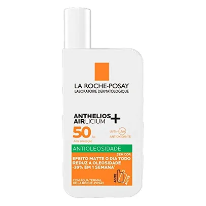 La Roche-Posay, Protetor Solar Facial Antioleosidade Sem Cor, Reduz e Controla a Oleosidade, FPS50, Textura Fluida Ultra Leve, 40g