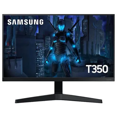 Monitor Gamer Samsung 22" IPS 75 Hz Full HD FreeSync HDMI/VGA VESA - LF22T350FHLMZD