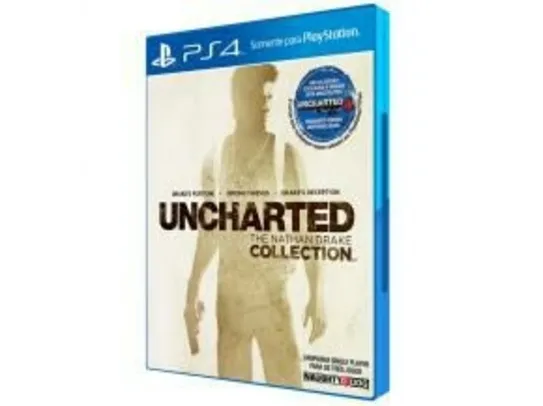 Uncharted: The Nathan Drake Collection (PS4) por R$87,91