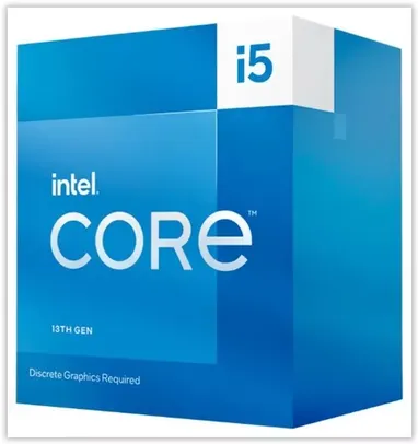 Processador Intel Core I5-13400F, 10-Core, 16-Threads, 2.5GHz (4.6GHz Turbo), Cache 20MB, LGA1700, BX8071513400F