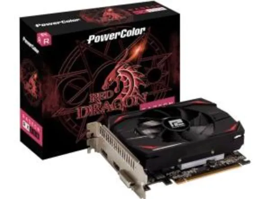 Placa de Vídeo Power Color Radeon RX 550 - 2GB DDR5 64 bits | R$ 540,00