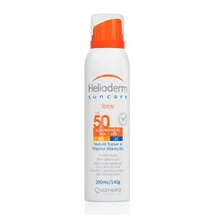 Protetor Solar Spray Helioderm Suncare FPS 50 200ml