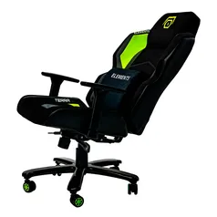 Cadeira Gamer Elements Magna Terra Preta e Verde