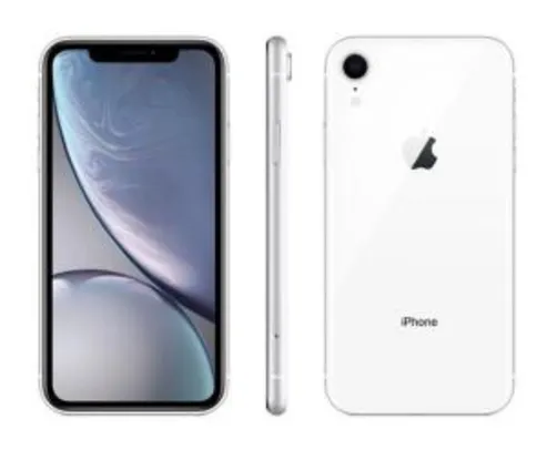 [AME] iPhone XR Apple (128GB) Branco | R$3072