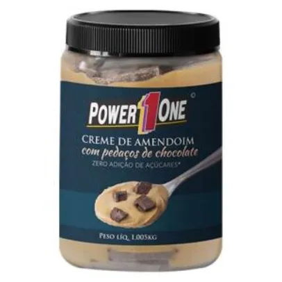 Creme De Amendoim Com Pedaços De Chocolate 1,005kg Power1one