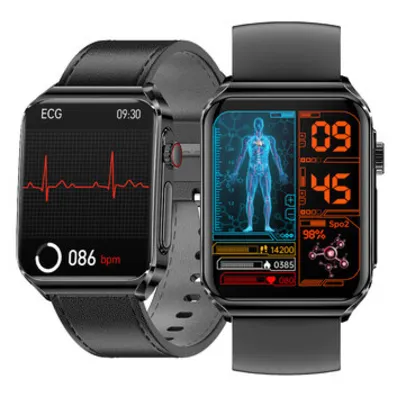 Relógio Inteligente BlitzWolf BW-HL6 ECG HRV com tela curva AMOLED 3D de 1,85"