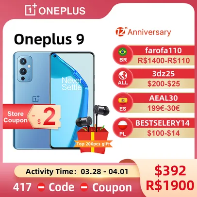 Smartphone Oneplus 9 5G 8/128GB