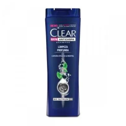 Shampoo Clear Men Anticaspa 400 ml (vários tipos) R$ 11 cada unidade comprando 4