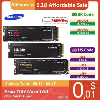 SAMSUNG 980 PRO PCI 4.0 SSD M2 Nvme 1TB