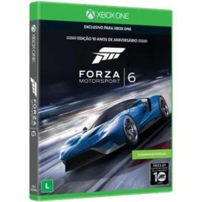 [Mega Mamute] Game Forza Motorsport 6 Xbox One por R$ 70