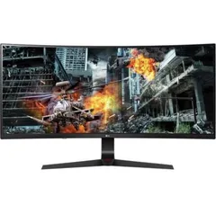 Monitor Gamer LED LG 34´ UltraWide Curvo, Full HD, 144Hz, 1ms | R$2570